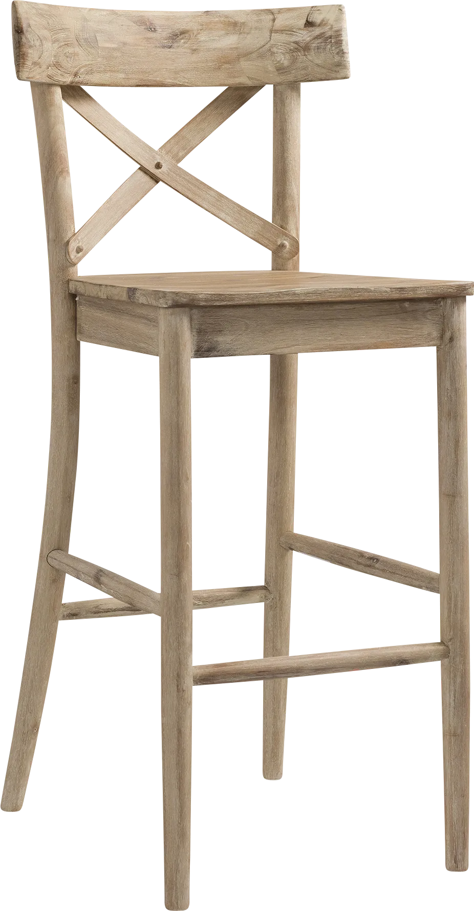 Siebald Natural Bar Stool - Image 1