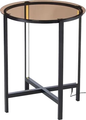 Lasalla Black End Table