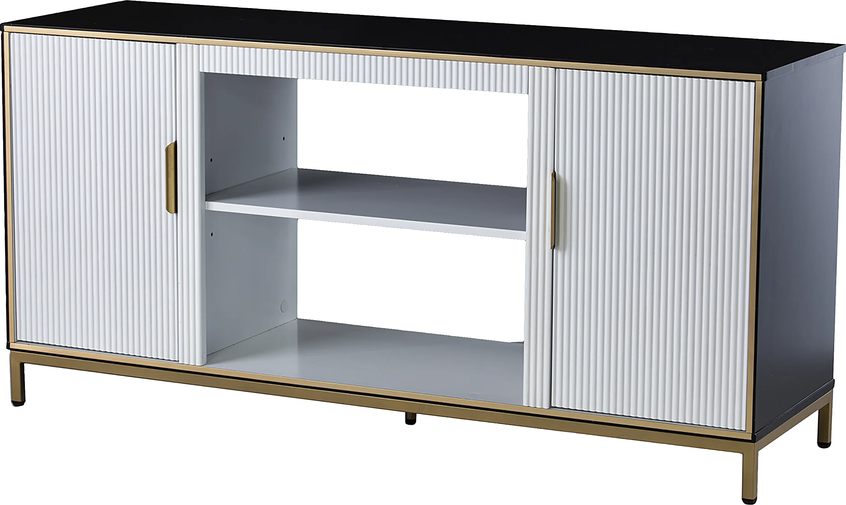 Rascher White 54 in. Console - Thumbnail - Image 1