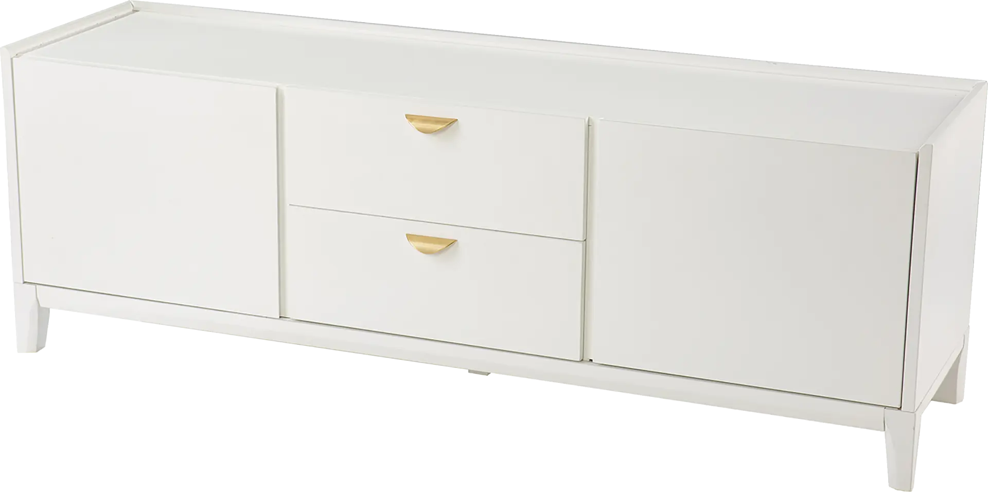 Landaue White 58 in. Console