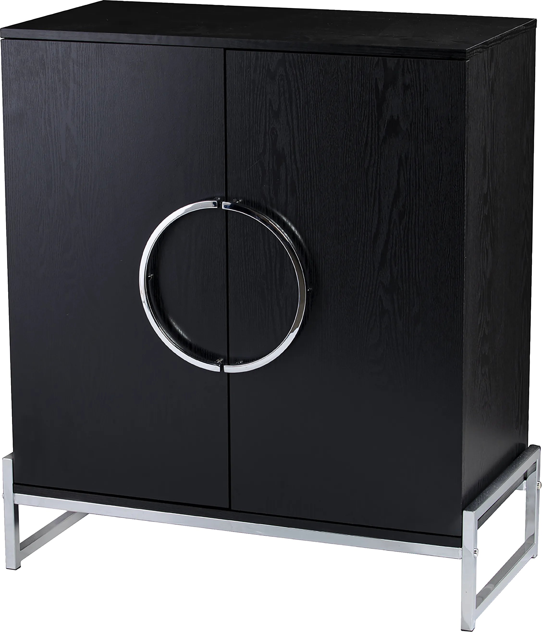 Mavelle Black Bar Cabinet - Thumbnail - Image 1