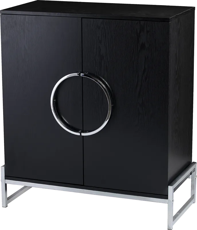 Mavelle Black Bar Cabinet