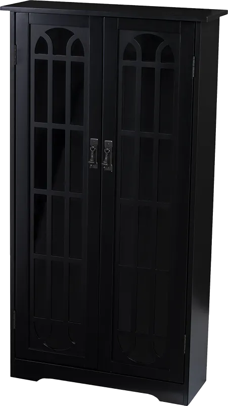 Laneham Black Curio Cabinet