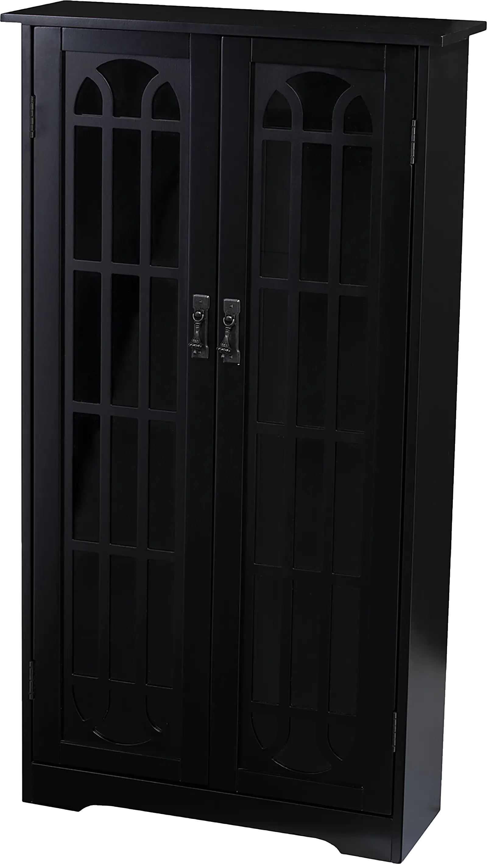 Laneham Black Curio Cabinet