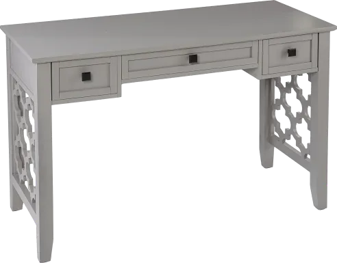 Pondwood Gray Desk