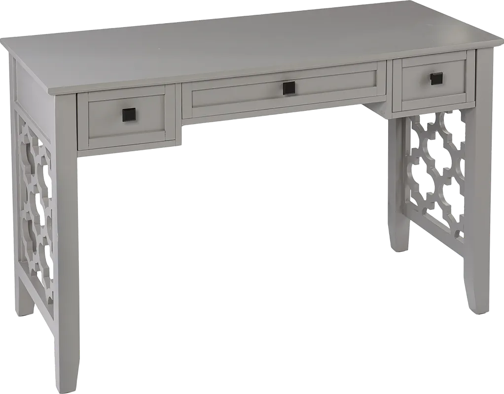 Pondwood Gray Desk