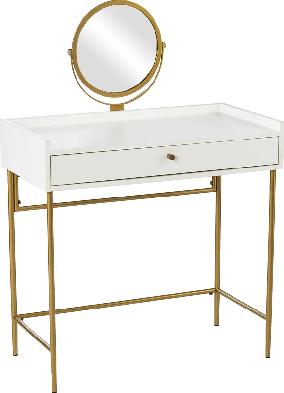 Mondamin White Vanity