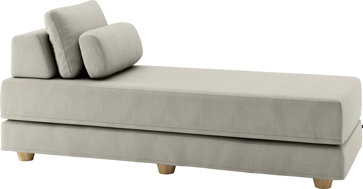 Aignathser Dove Gray Daybed