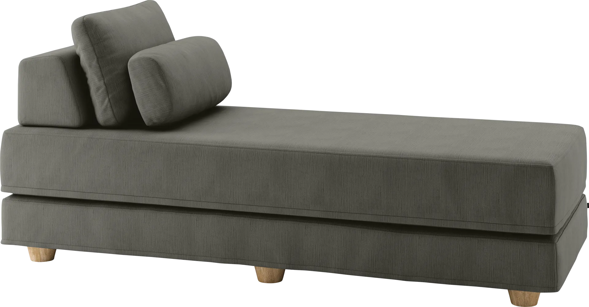 Aignathser Charcoal Daybed - Image 1