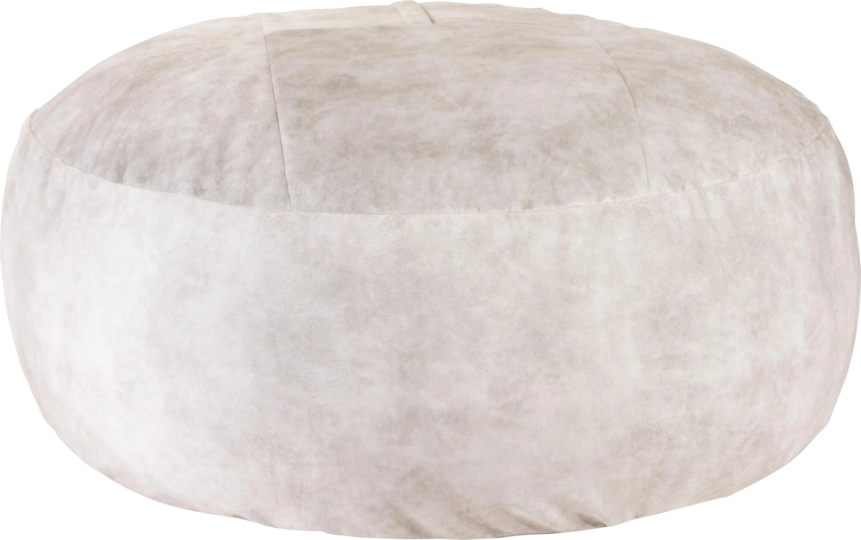 Kids Aniline I White Bean Bag Chair - Thumbnail - Image 1