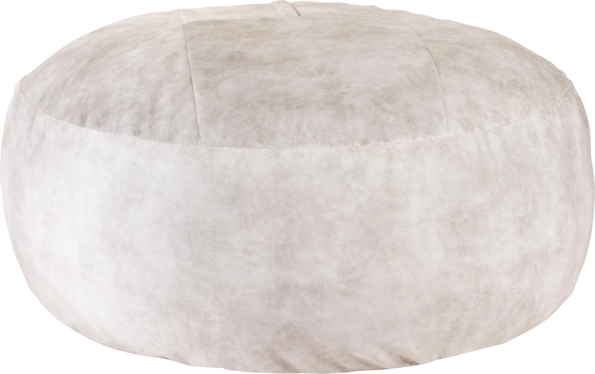 Kids Aniline I White Bean Bag Chair - Image 1