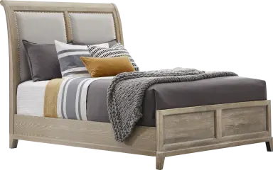 3 pc king sleigh bed