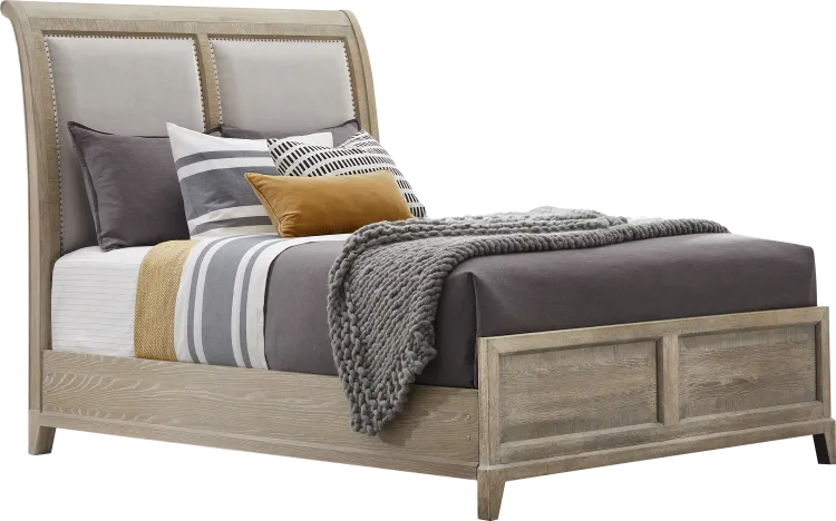 3 pc king sleigh bed