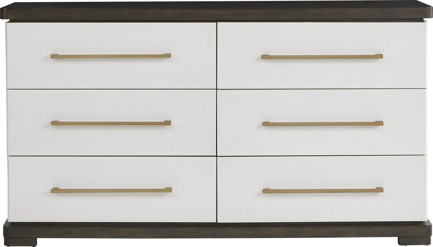 Elko Falls White Dresser