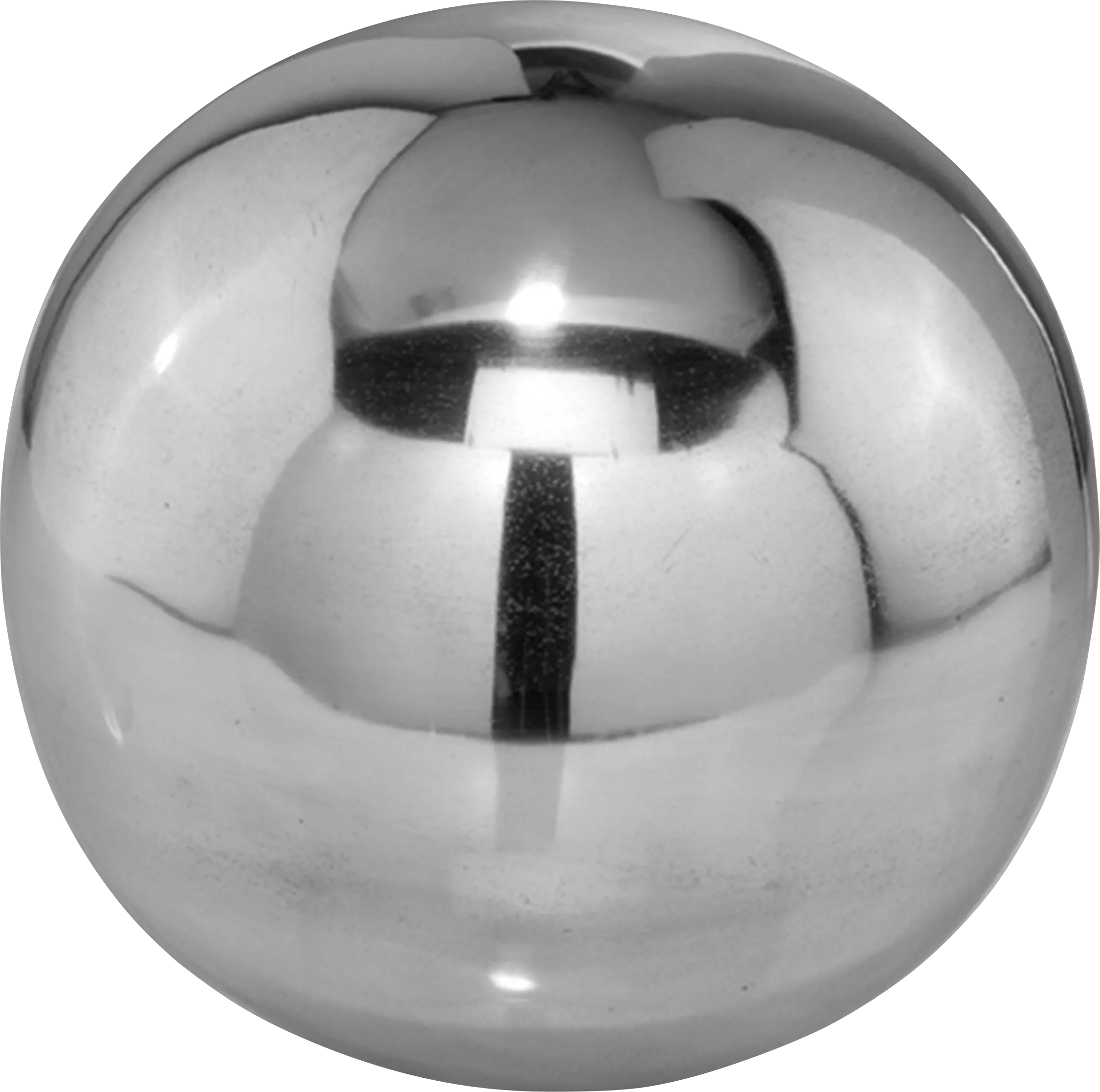 Polished Bola Silver 8 in. Sphere