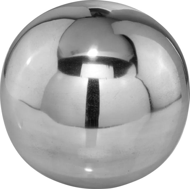 Polished Bola Silver 8 in. Sphere