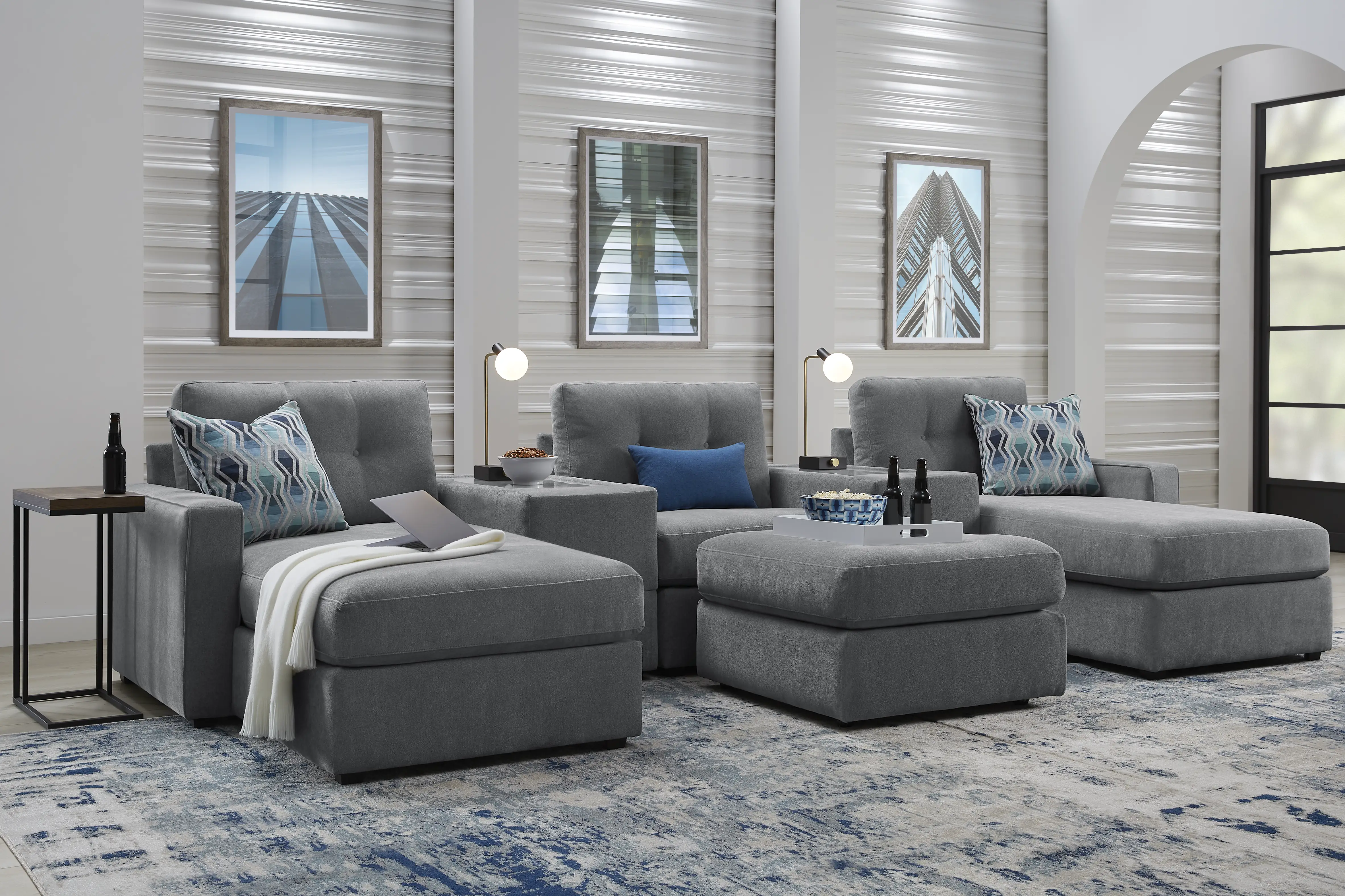 Gray 6 Pc ModularOne - Thumbnail - Image 2