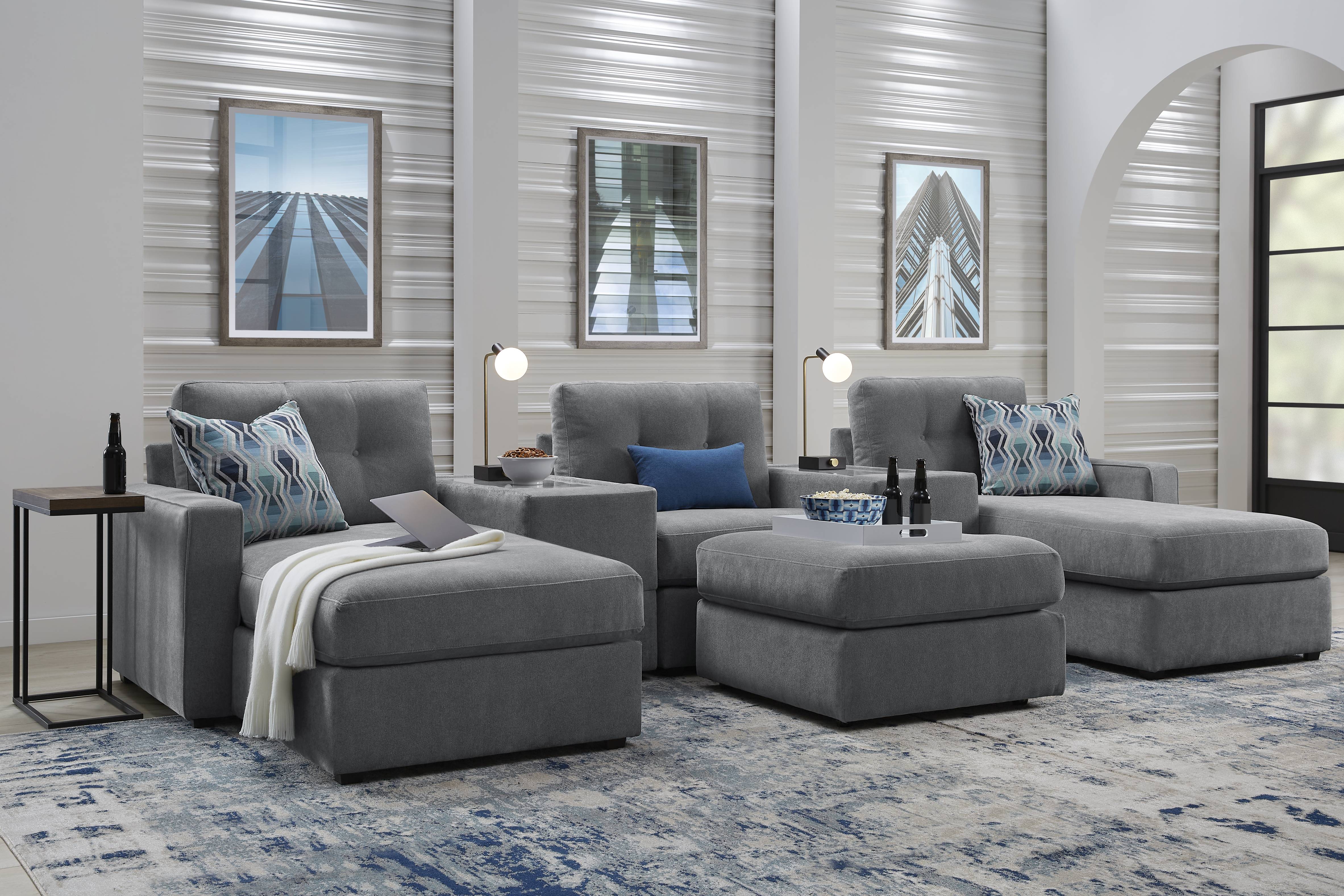 Gray 6 Pc ModularOne - Thumbnail - Image 2