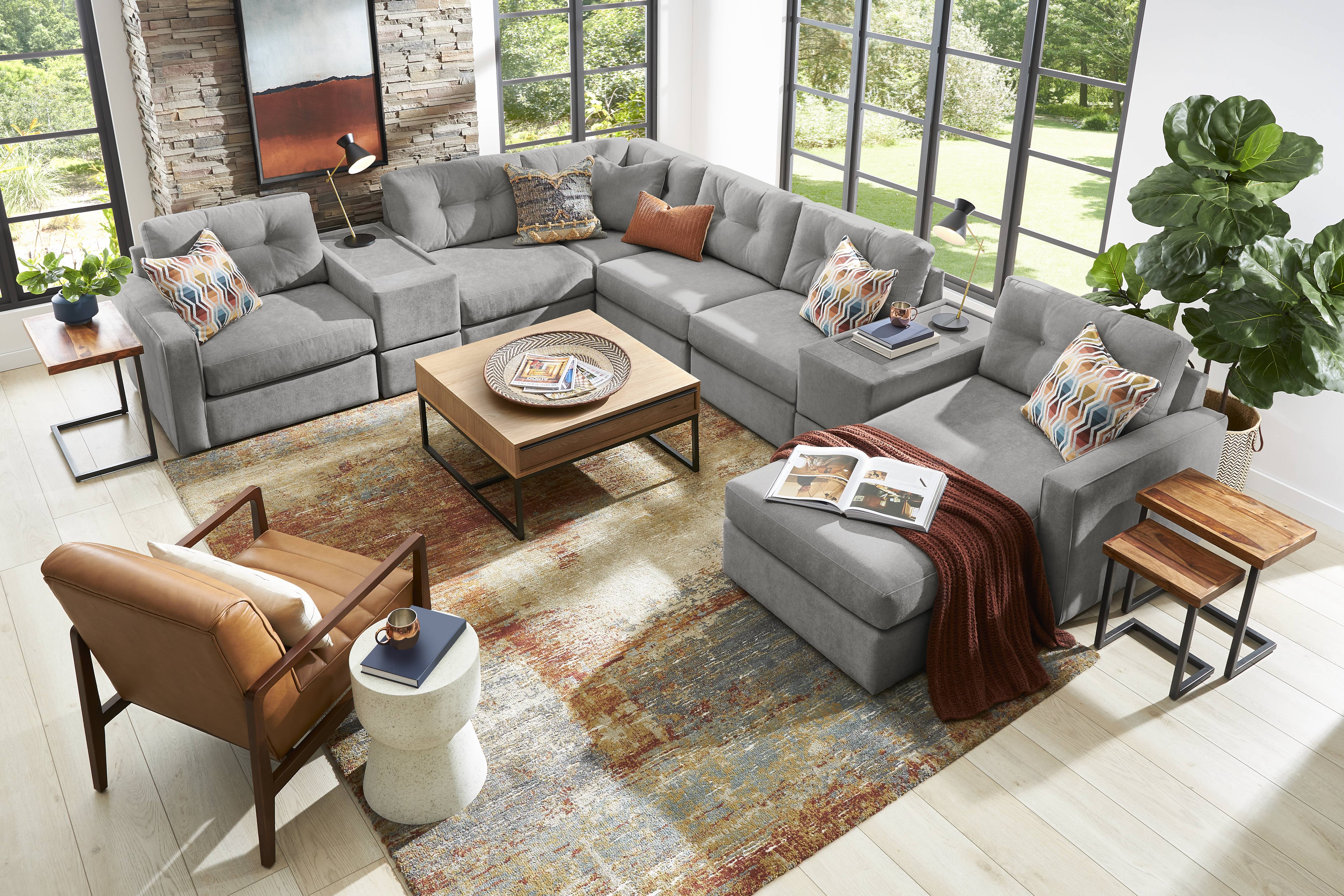 Gray 8 Pc ModularOne