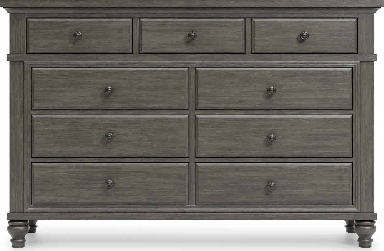 Lake Town Gray Dresser