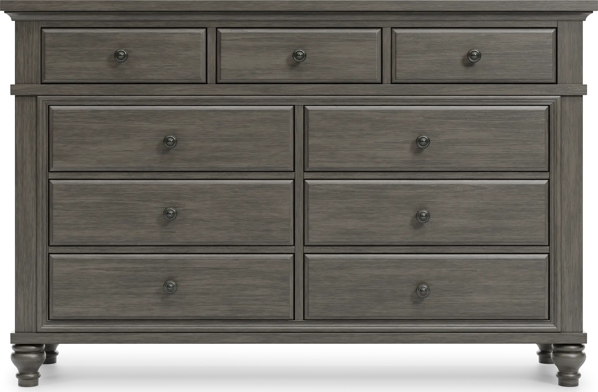 Lake Town Gray Dresser