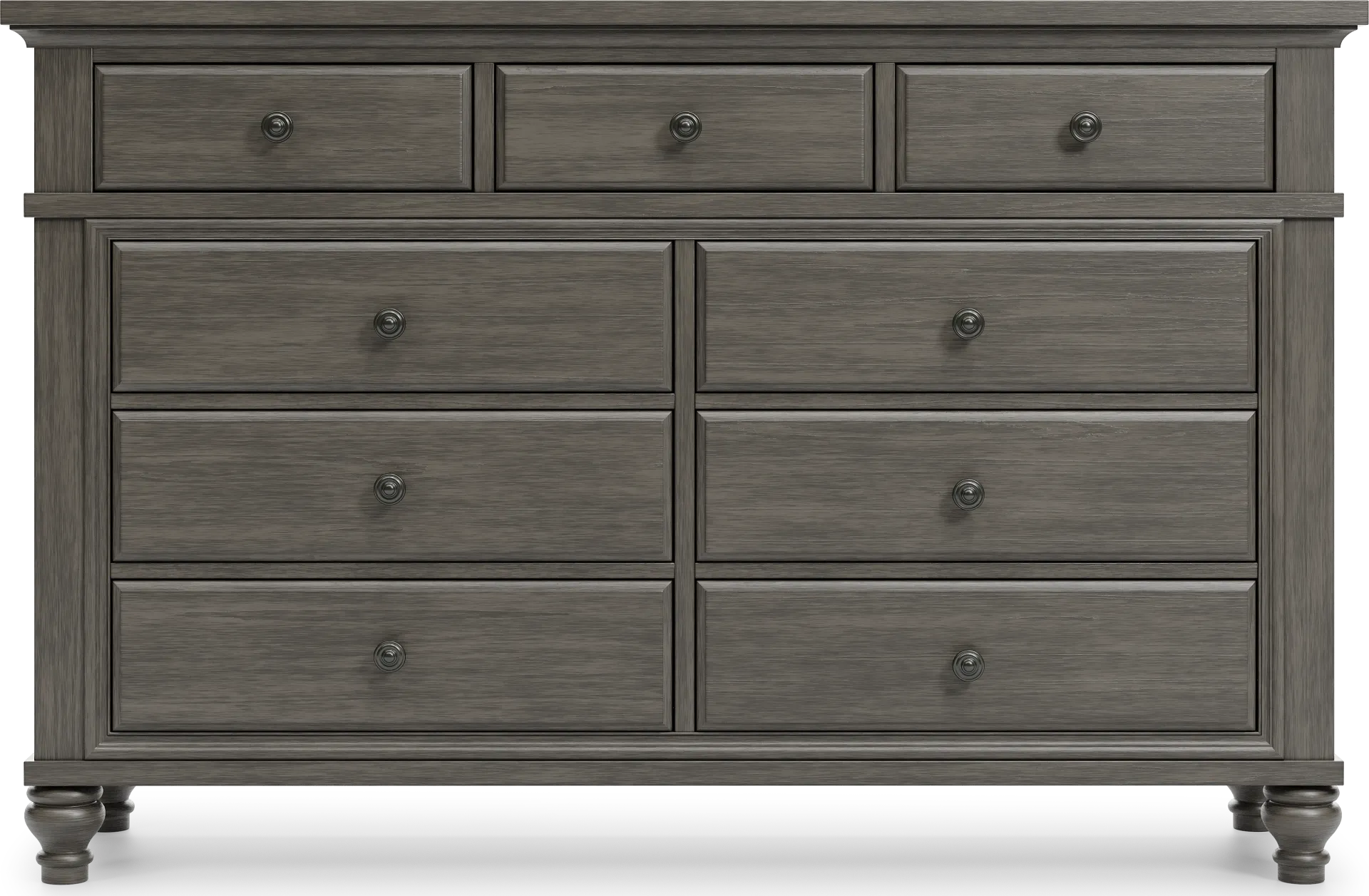 Lake Town Gray 5 Pc King Panel Bedroom - Image 7