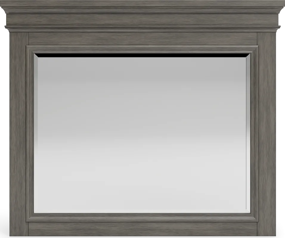 Lake Town Gray Mirror