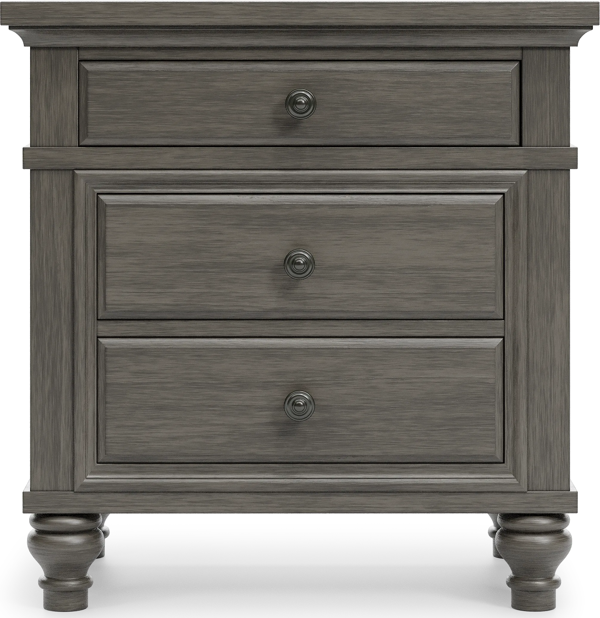 Lake Town Gray 5 Pc King Panel Bedroom - Thumbnail - Image 9