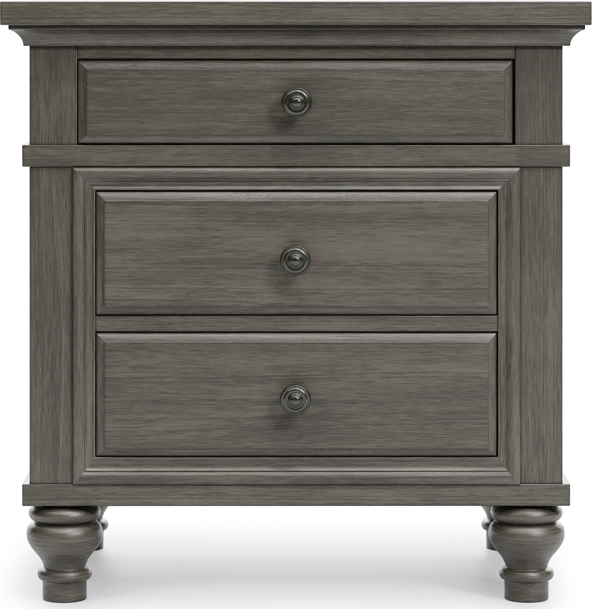 Lake Town Gray 5 Pc King Panel Bedroom - Image 9
