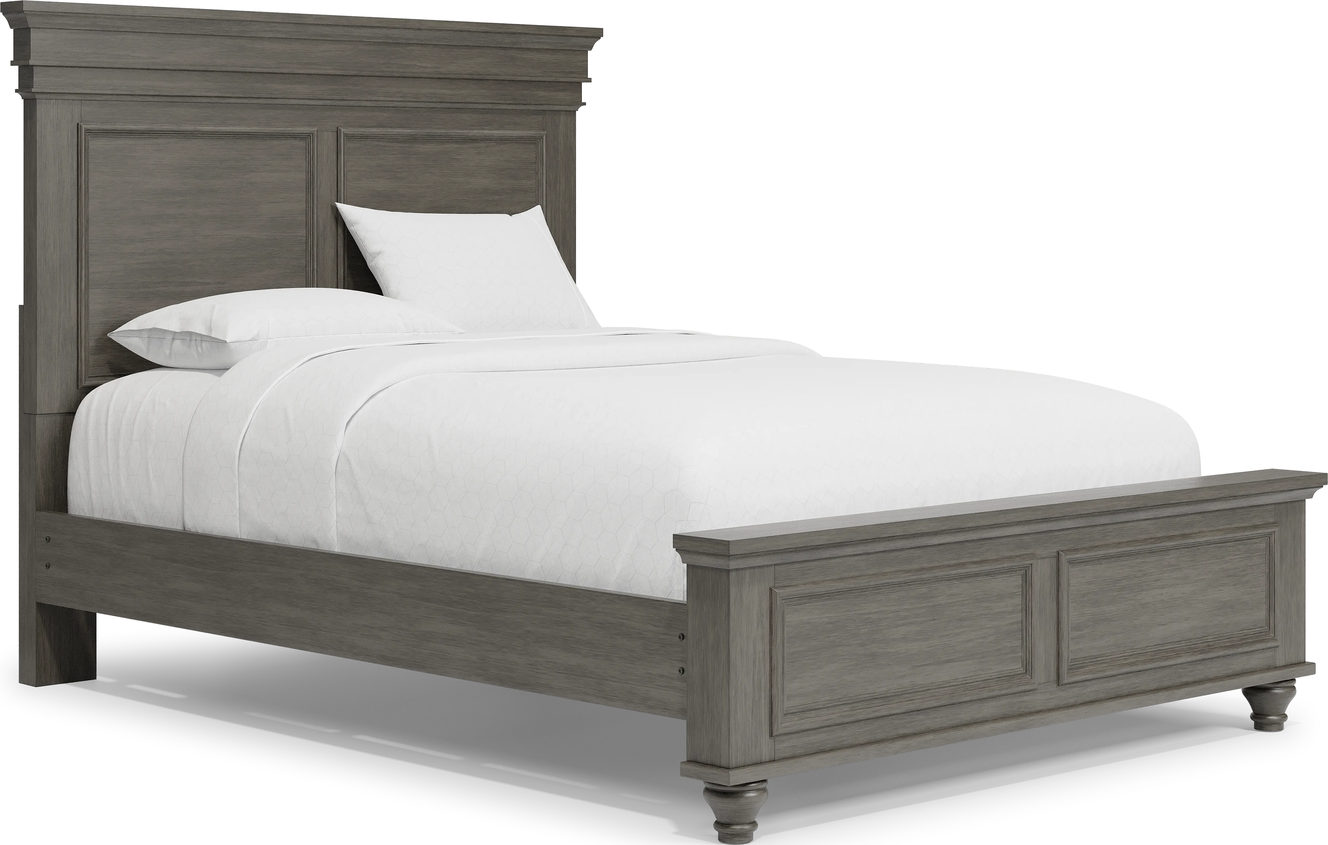 Lake Town Gray 5 Pc Queen Panel Bedroom - Thumbnail - Image 3