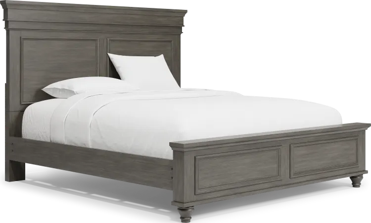 3 pc king panel bed