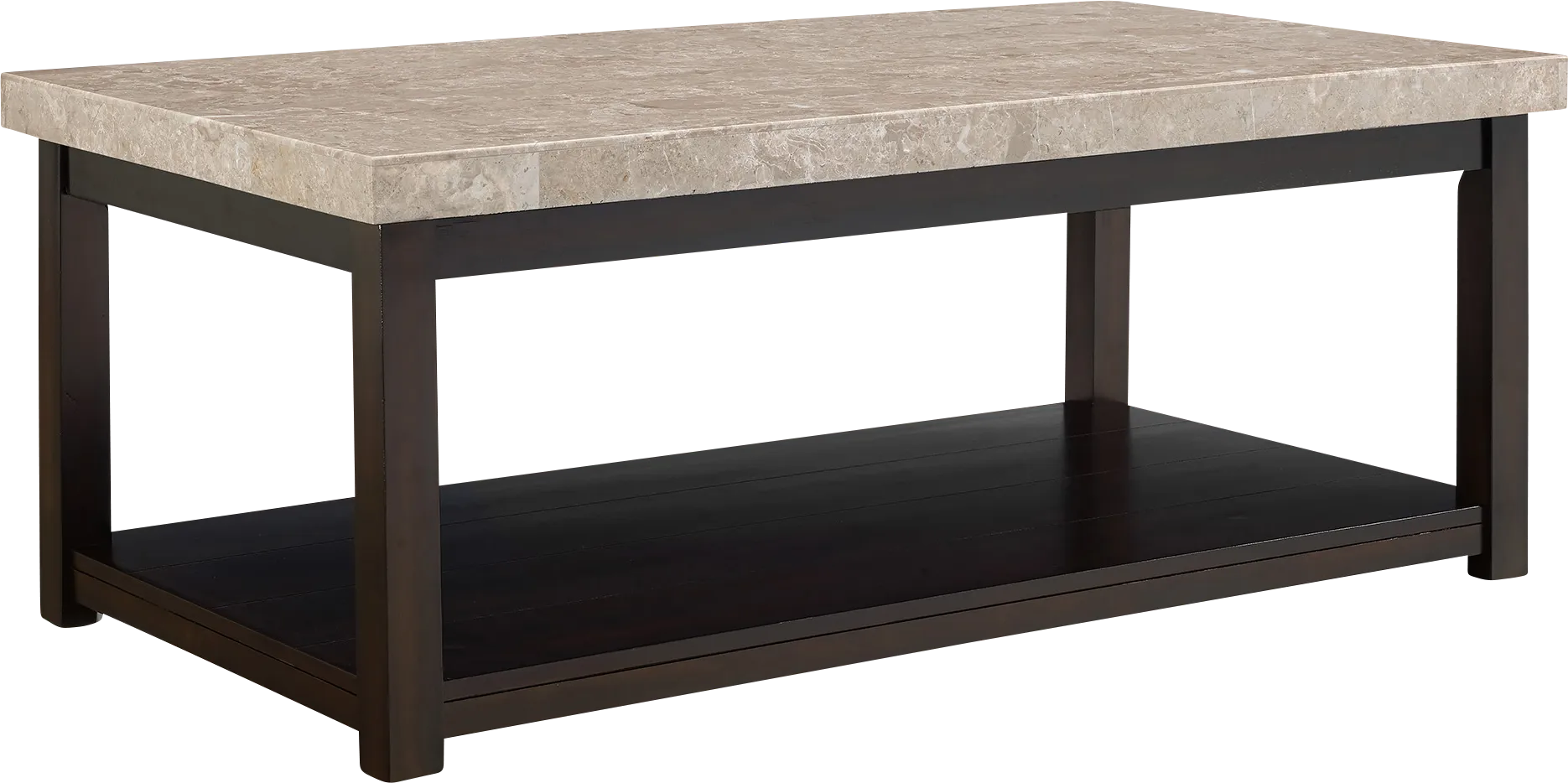 Ozmer Espresso Cocktail Table - Thumbnail - Image 1