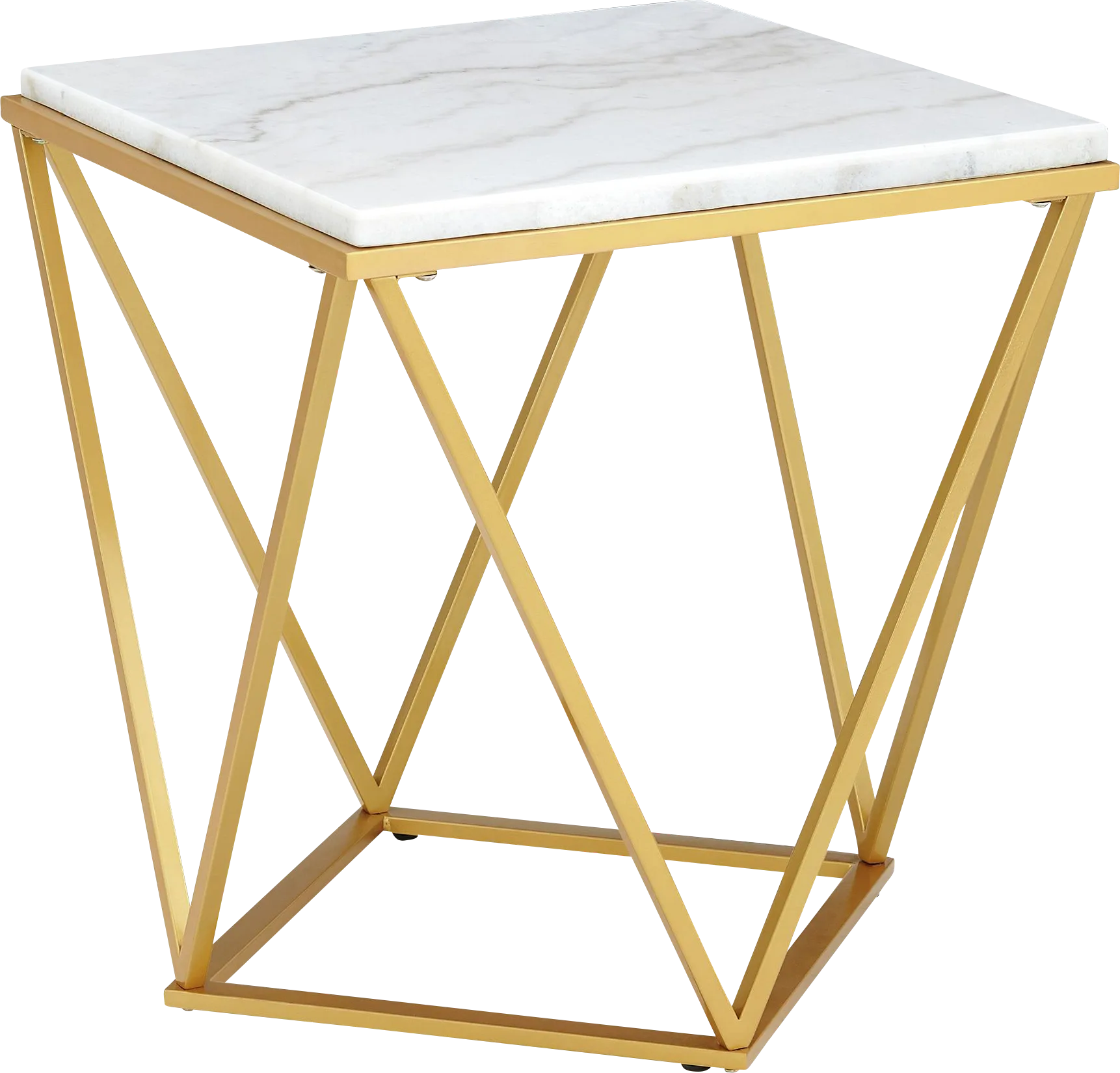 Wendan Gold End Table - Thumbnail - Image 1