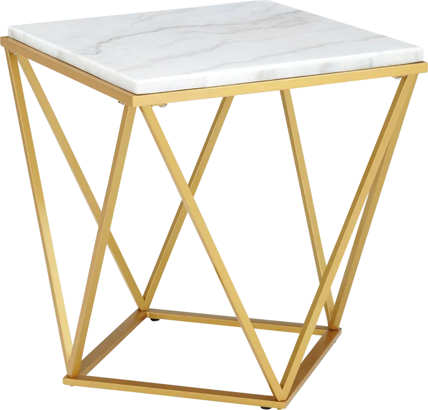 Wendan Gold End Table