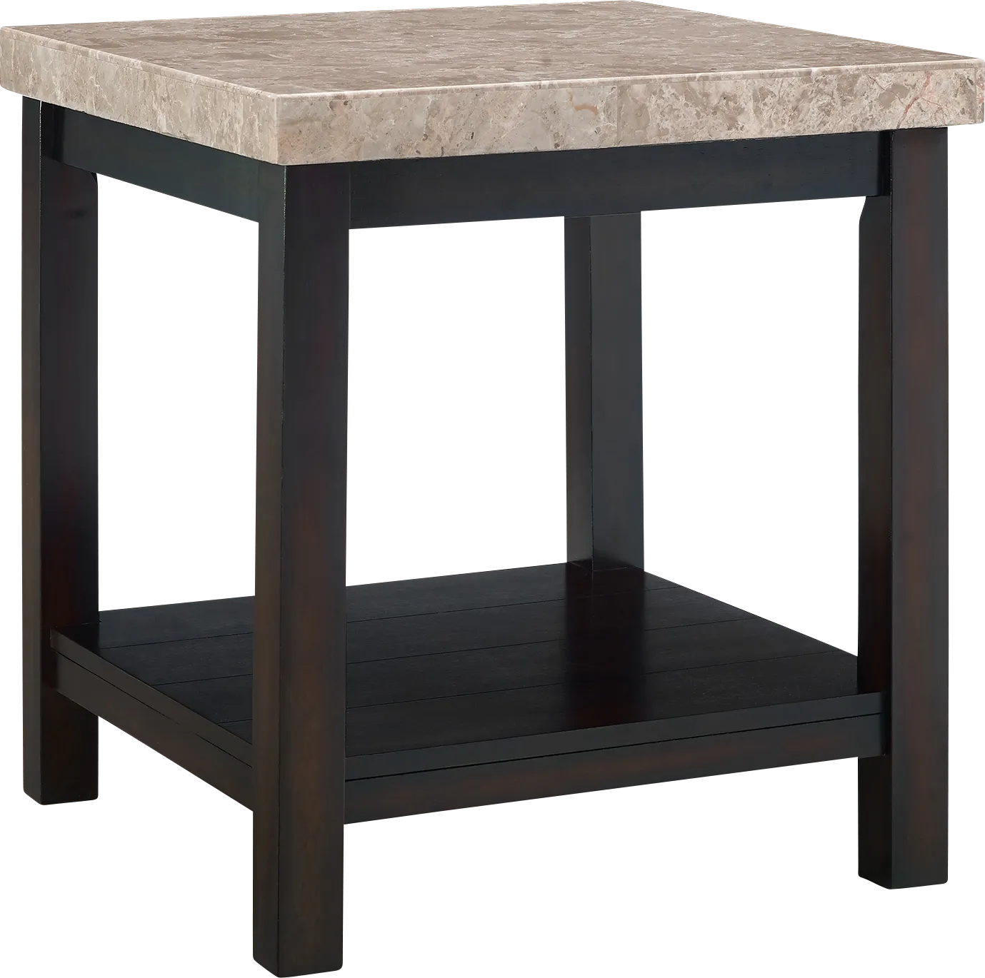 Sheepberry Espresso End Table - Thumbnail - Image 1