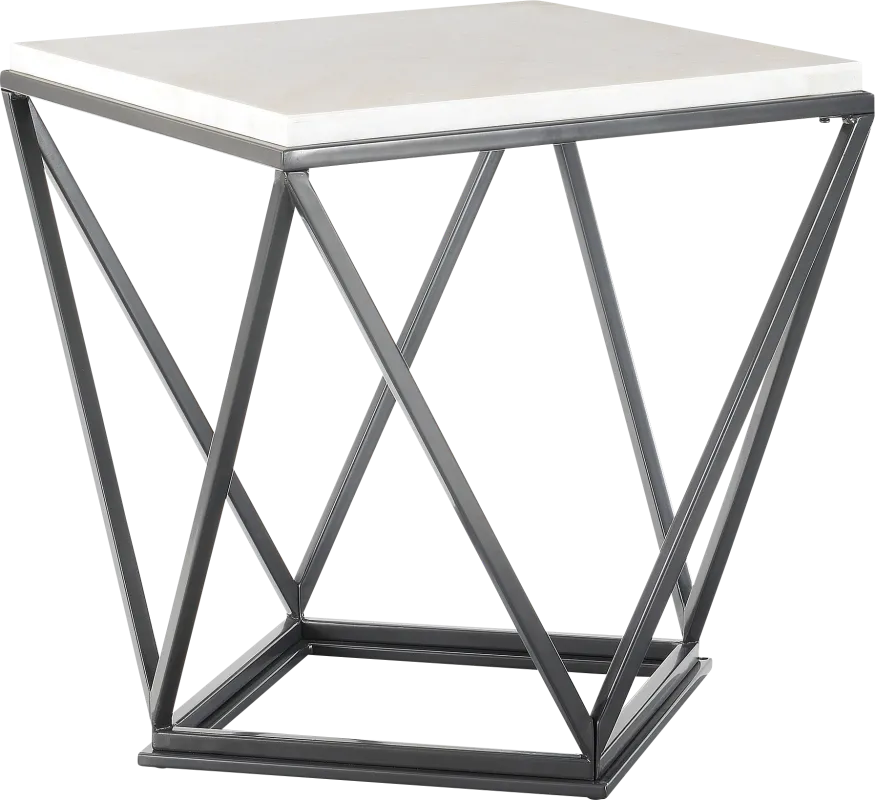 Sweetbriar Black End Table