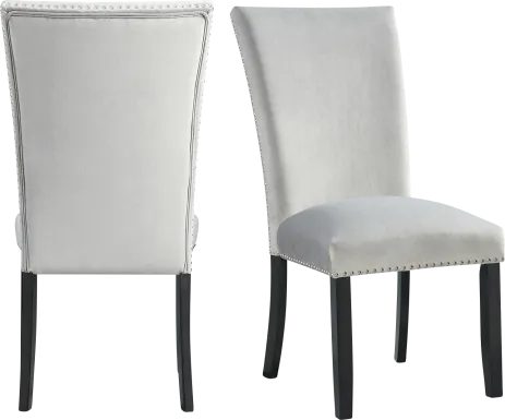 Lafortune Gray Side Chair Set