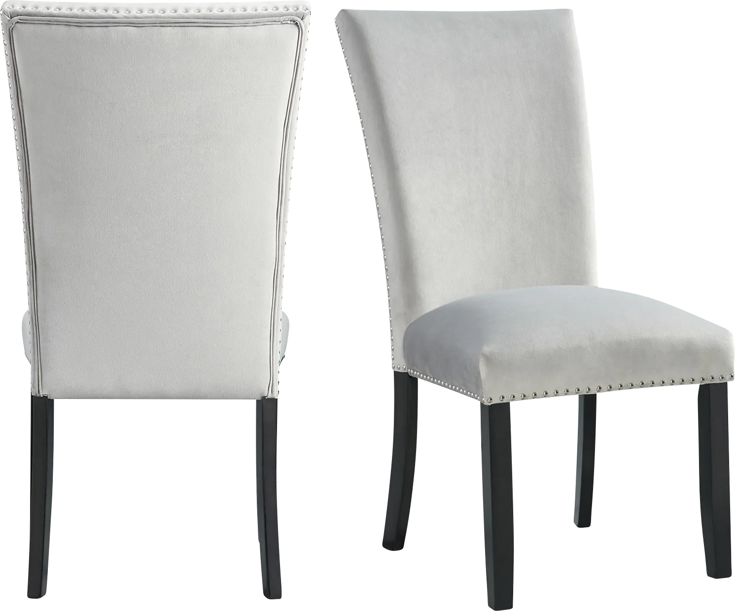 Lafortune Gray Side Chair Set