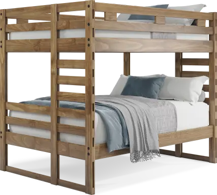 Kids Creekside 2.0 Chestnut Full/Full Bunk Bed
