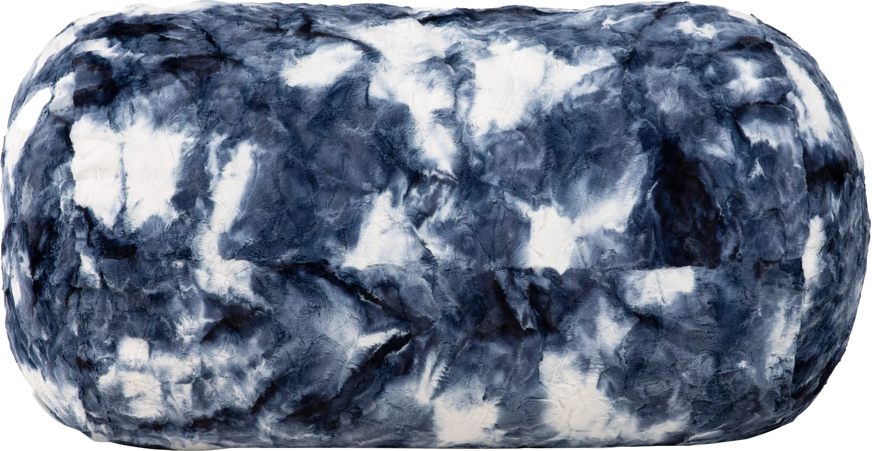 Kids Breun Blue White Bean Bag Lounger - Thumbnail - Image 1