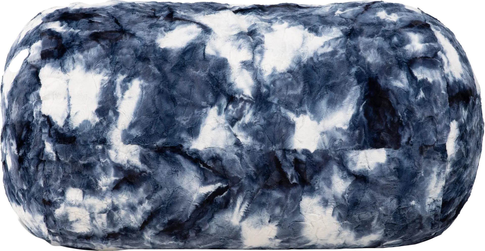 Kids Breun Blue White Bean Bag Lounger - Image 1