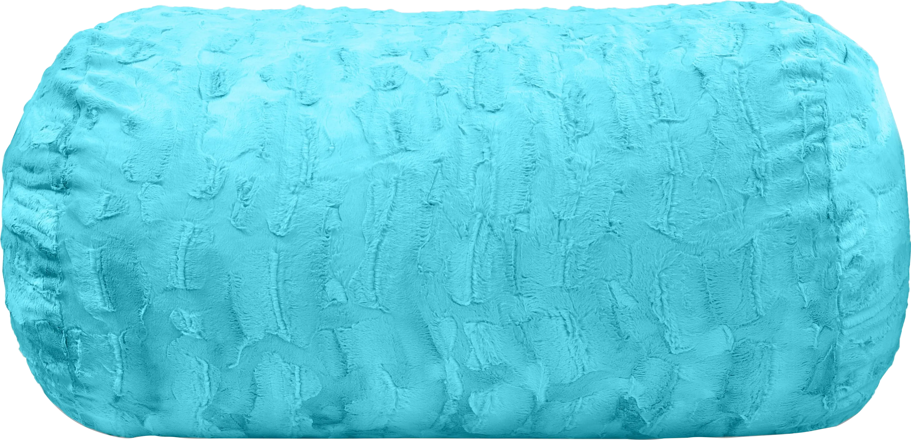 Kids Breun Turquoise Bean Bag Lounger - Thumbnail - Image 1