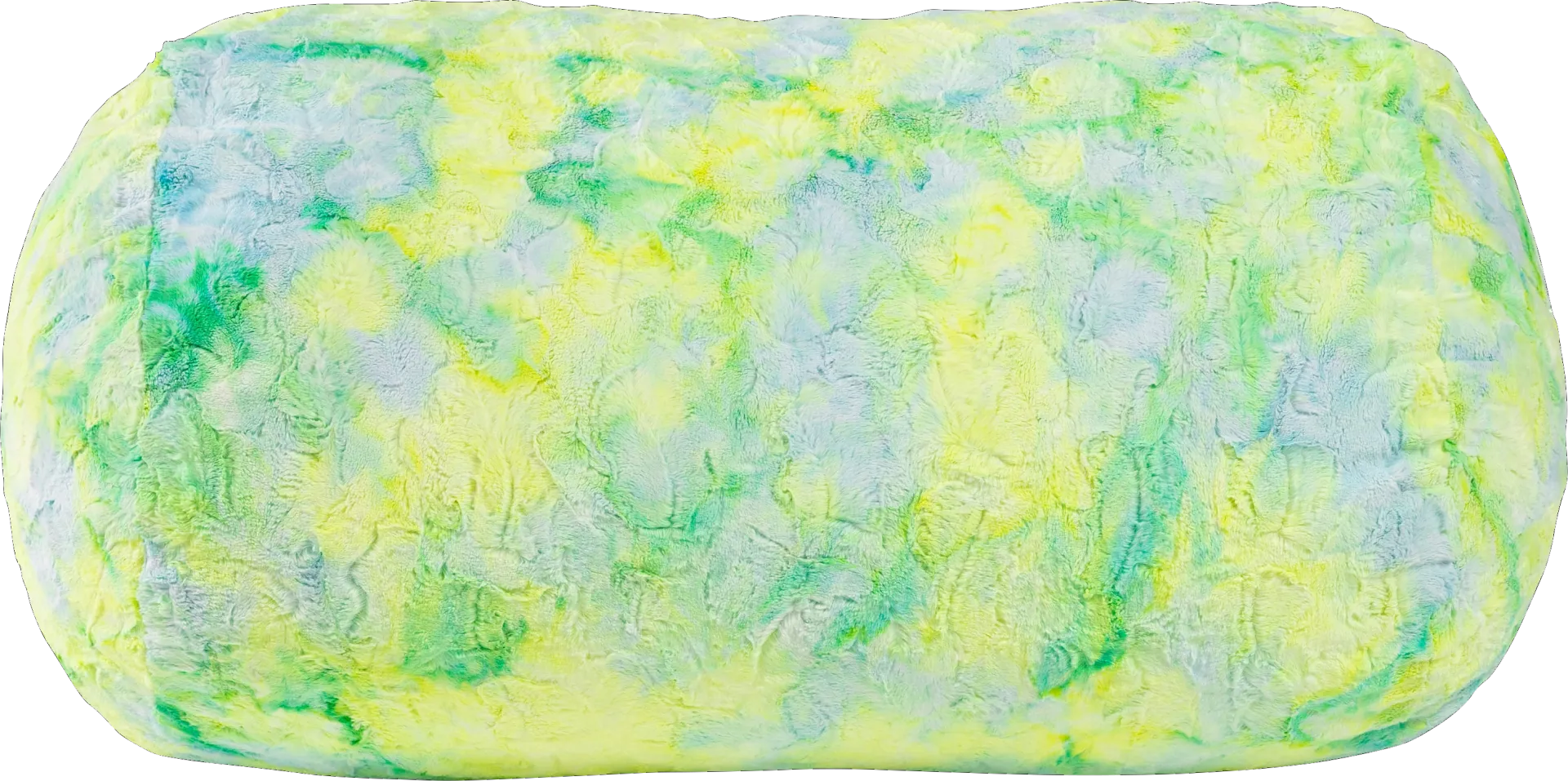 Kids Breun Yellow Green Bean Bag Lounger - Image 1