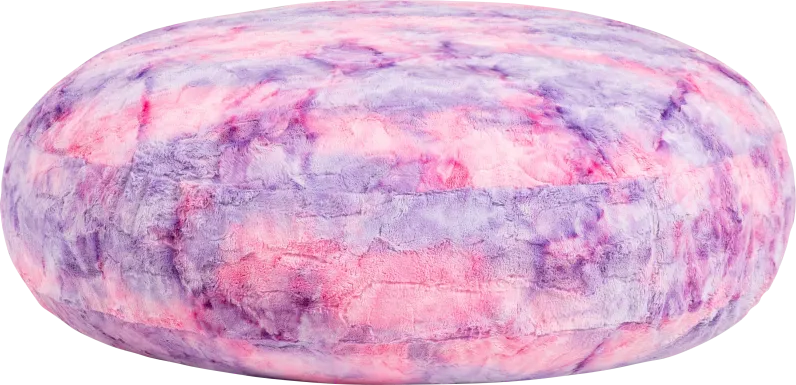 Kids Brogton Pink Purple Bean Bag Chair