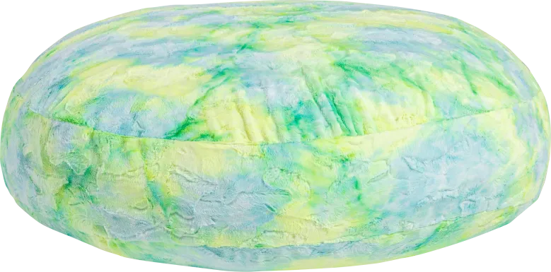 Kids Brogton Yellow Green Bean Bag Chair