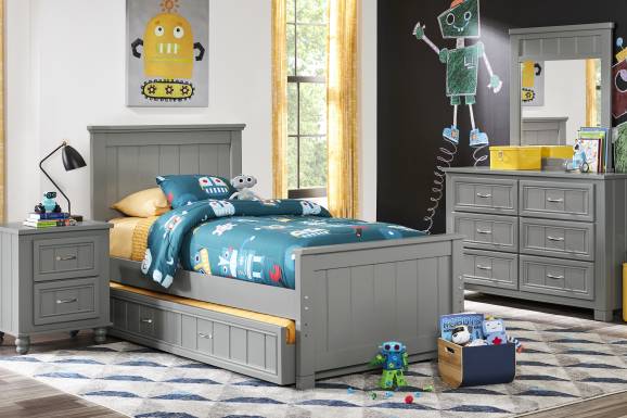 Kids Cottage Colors Gray Dresser