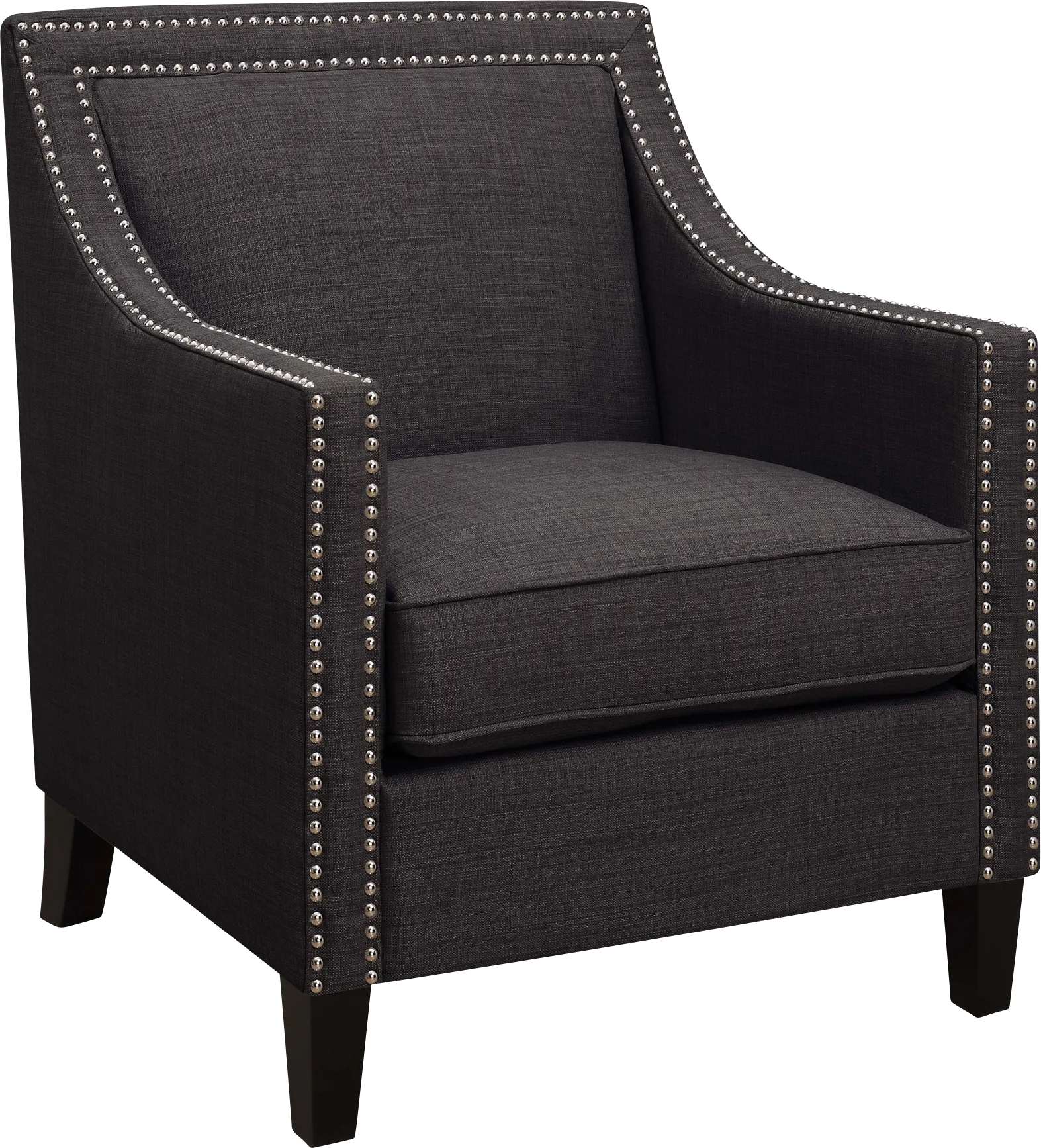 Bazemore Charcoal Accent Chair - Image 1