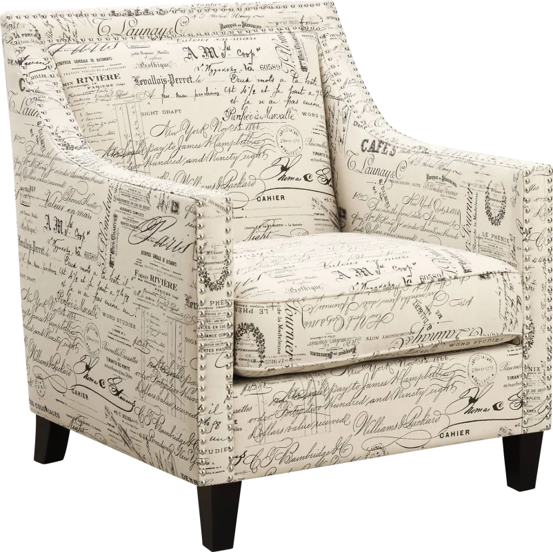 Bazemore Off-White Accent Chair