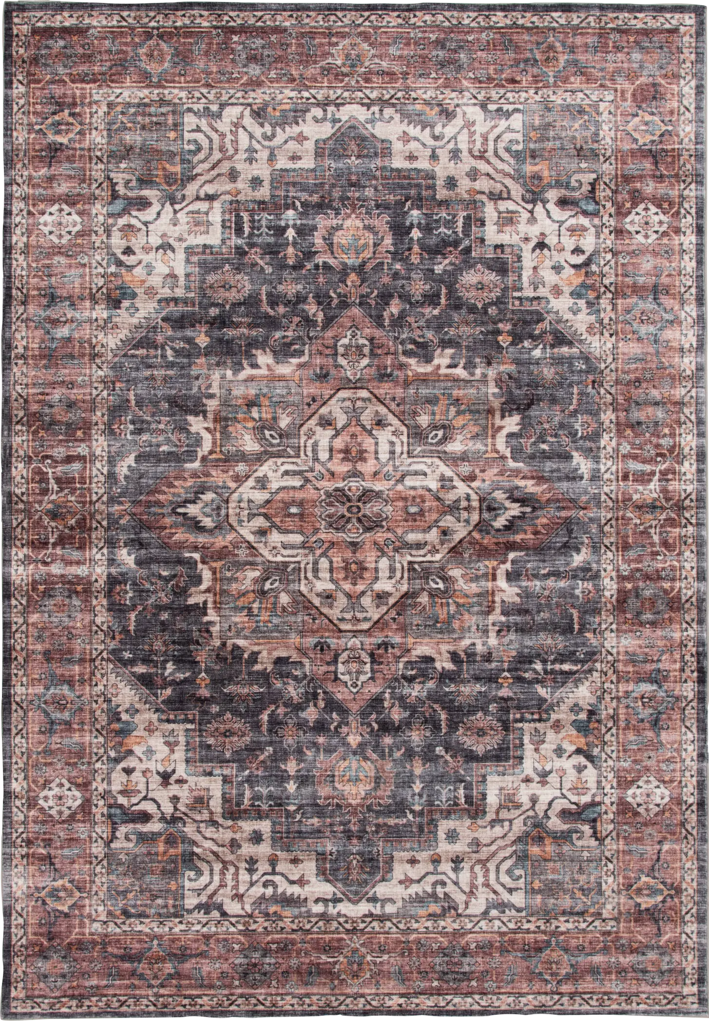 Bilbrey Rust 5' x 7' Rug