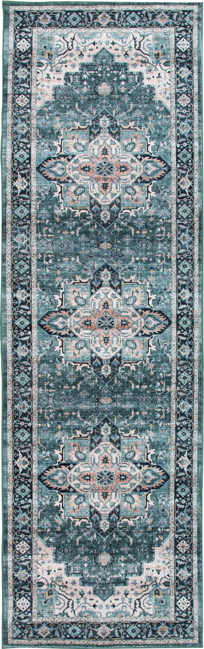 Hargis Blue 2'3 x 7'6 Rug